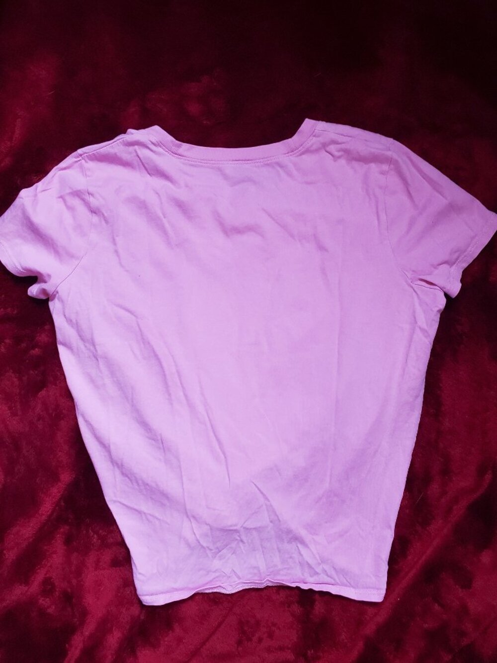 Madewell Pink Knot Front Cropped T-shirt Women's size Medium NWOT